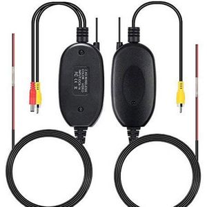 2.4G Wireless Rca Video Zender Ontvanger Adapter Reverse Parking Backup Cam Monitor Zender & Ontvanger Auto Accessoires