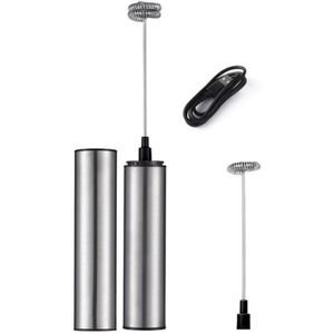 Usb Oplaadbare Rvs Melkopschuimer Multifunctionele Machine Elektrische Melkopschuimer