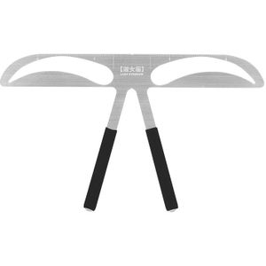 Wenkbrauw Tattoo Permanente Make-Up Regel Microblading Wenkbrauw Tattoo Stencil Regel Herbruikbare Sjabloon Definition Grooming Measure Tool