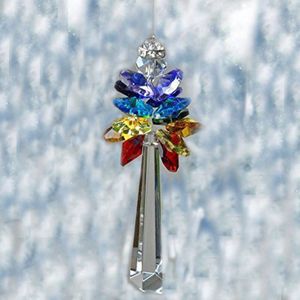 1 Pcs Crystal Guardian Opknoping Angel Chakra Kristallen Ornament Venster Suncatcher Rainbow Maker