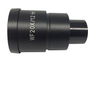 Paar WF20X Oculair Lens Voor Stereo Microscoop High Eye-Point Optical Oculaire Gezichtsveld 10 Mm Of 12mm WF20X/10 WF20X/12
