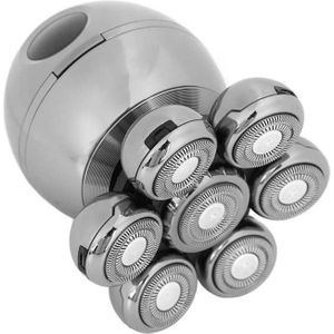 Electric Head Hair Shaver Electric Hair Clipper Cutter Heads Rechargeable Charging Display Light Waterproof for Home