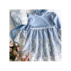 ONS Bloem Meisje Prinses Kanten Jurk Kid Baby Party Wedding Gown Pageant Formele Jurken