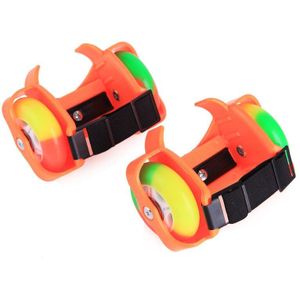 Volwassen Kinderen Led Knippert Roller Skate Schoenen Met Wiel Sport Hak Schaatsen Rollen Schoenen Inline Skaten