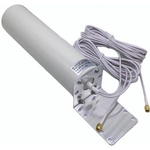 Tv Antenne High Gain 10-12dBi Dual Sma Mannelijke Signaal Booster Sma CRC9 TS9 Omni Antenne 698-960/1710-2700mhz Signaal Booster