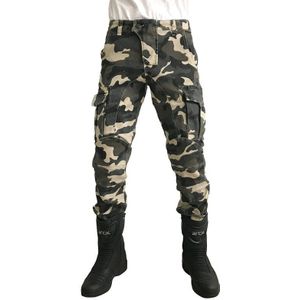 Moto cross broek moto jeans moto rcycle straight leg jeans riding broek rider jeans anti-val broek, camouflage broek moto broek