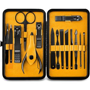 15Pcs Roestvrij Staal Nagelknipper Schaar Pak Set Kits Manicure Profissional Cutter Voor Nagels Manicure Set