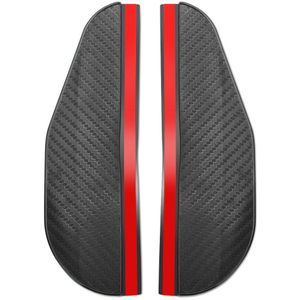 Carbon Fiber Look Auto Regen Wenkbrauw Voor Hyundai Solaris Accent I30 IX35 Tucson Elantra Santa Fe Getz I20 Sonata I40 i10 HB20 IX25