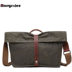 Mannen Canvas Handtas Mannen Zakelijke Polyester Zachte Handgreep 14 Inch Aktetassen Tassen Schoudertas Canvas Mannen Tassen