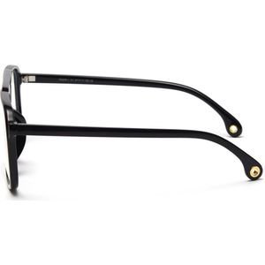 Kiekeboe TR90 Grote Glazen Anti Blauw Licht Man Retro Accessoires Zwart Vierkante Brillen Voor Vrouwen Optische Transparante Frame