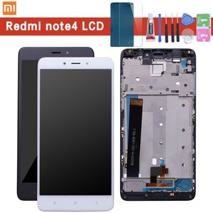 Voor Xiaomi Redmi Opmerking 4 Lcd-scherm En Touch Screen Met Frame 5.5 Inch Getest Voor Xiaomi Redmi Opmerking 4 + Gereedschap Voor Mtk Helio X20