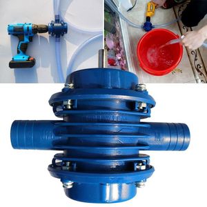 Zware zelfaanzuigende handleiding elektrische boor waterpomp micro dompelpomp motor huis tuin centrifugaalpomp