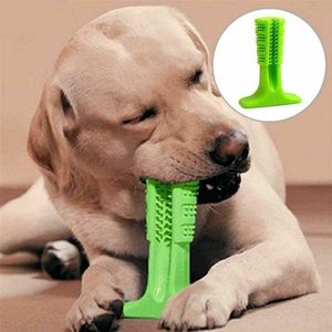 Rubber Hond Tandenborstel Stok Huisdier Chew Speelgoed Honden Tanden Borstelen Reiniging Massage Nontoxic Natuurlijke Rubber Care Speelgoed