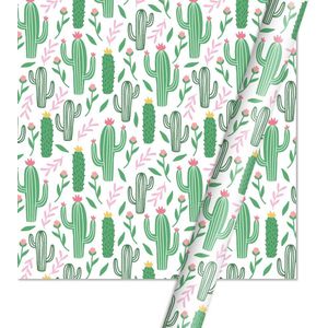 Prachtige Cadeaupapier Cadeau Verpakking Papier Huwelijkscadeau Decoratie Papier Alpaca Eenhoorn Cactus Doos 50*70Cm