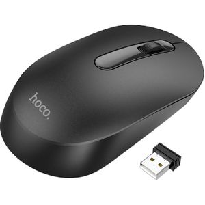 Hoco Draagbare Draadloze Muis 1200 Dpi Stille Muis Voor Pc Computer/Laptop 2.4Ghz Geruisloze Usb Draadloze Abs Muizen voor Home Office