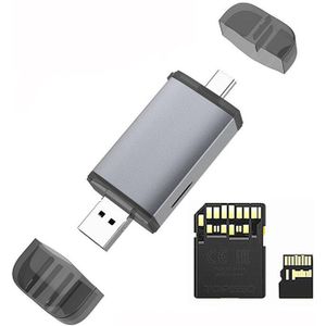 Kaartlezer USB3.1 Type-C Usb Kaartlezer UHS-II SD4.0 Tf Kaartlezer Multifunctionele Ondersteuning Voor Sd Tf Sdhc usb Kaartlezer