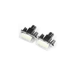 2Pcs Led Kentekenplaatverlichting Kentekenverlichting Canbus Witte Led Lamp Voor Toyota Yaris/Vitz Camry Corolla prius C Ractis Verso S