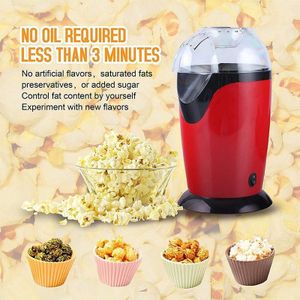 Mini Elektrische Popcorn Maker Huishoudelijke Popcorn Makers Air Corn Popper Geschikt Voor Diy Elektrische Popcorn Popper Mini Popcorn M