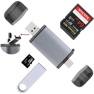 Micro Sd Card Reader Usb 3.0 Kaartlezer 2.0 Voor Usb Micro Sd Adapter Flash Drive Smart Geheugenkaartlezer type C Kaartlezer