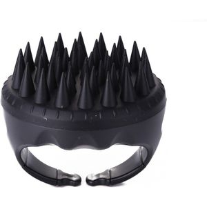 Shampoo Borstel Haar Hoofdhuid Massager Nat En Droog Haar Shampoo Borstels Soft Silicon Rubber Borstel Haar Cleaning Body Scrubber