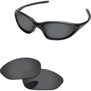 Zwart Gepolariseerde Vervanging Lenzen Voor Twintig XX 2000 Zonnebril Frame 100% UVA en UVB Bescherming