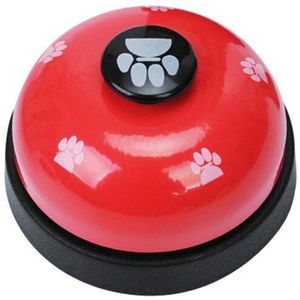 Huisdier Call Bell Hond Bal-Vorm Poten Gedrukt Maaltijd Voeden Educatief Speelgoed Puppy Interactieve Training Tool Supply 6 Kleuren