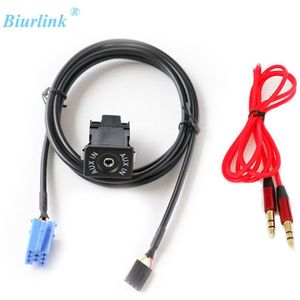 Biurlink Aux Kabel ISO 8Pin Poort AUX-IN Switch Adapter Voor Volkswagen VW Passat POLO Bora