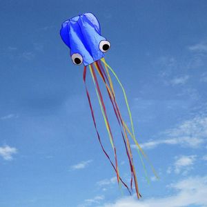 4 M Grote Maat Octopus Kite Met Handvat Lijn Voor Kids Kinderen Vliegers Outdoor Sport Entertainment Speelgoed