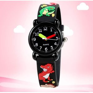 Jongens Meisjes Kinderkleding 3D Leuke Cartoon Sport Waterdichte Horloges Analoge Horloges