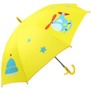 Paraplu Kids Lange Handvat Regen Paraplu voor Kinderen 3D Dieren Print Schattige Kinderen Jongen Meisje Zon Bescherming Kind Gereedschap roze Z524