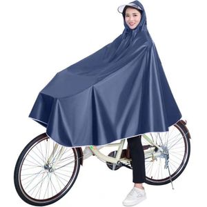 Fiets - Regenjas - Poncho - Gedeeld - Oxford Doek - Volwassenen