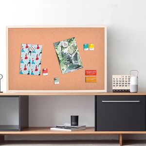 Houten Bulletin Kurk Boord Memo Foto 'S Brief Bericht Display Board Prikbord Voor Home Office School Restaurants Kamer Decoratie