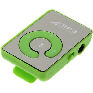 Mini mp3 Clip MP3 Speler Ondersteuning 32GB Micro SD TF Card stijlvol Sport Spiegel Draagbare MP3 speler Mini