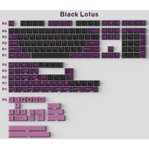 173 Toetsen Manta/Mizu/9009/Wob/Taro/Samurai/Monster Keycap Cherry Profiel Doubleshot Keycaps voor Diy Mechanische Toetsenborden