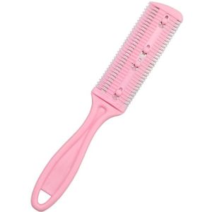 1 Pcs Plastic Professionele Haar Scheermes Kam Thuis Salon Handvat Hair Razor Snijden Dunner Trimmer Hair Styling Tools