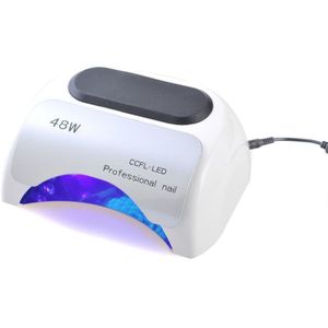 Automatische Sensor 48 W CCFL UV LED Lamp Gel Nail droger Nagellak Curing Ultraviolet Nagels Lamp Drogers Art Manicure gereedschap