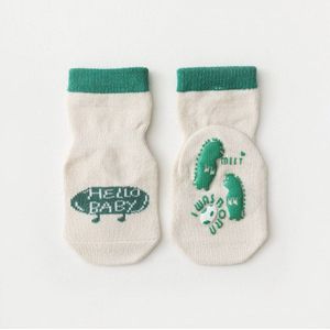 Balleenshiny Katoen Kinderen Anti-Slip Boot Sokken Voor Jongen Meisje Vloer Sokken Kid Sok Met Rubber Grips Baby Peuter accessoires