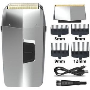 Elektrische Folie Scheerapparaten Voor Mannen Mens Baard Scheerapparaat Folie Scheerapparaat Mannen Multifunctionele 2 In 1 Folie Trimmer Waterdicht scheren