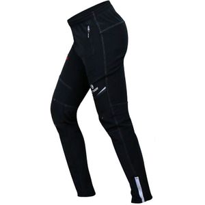 X-TIGER Winddicht Herfst Winter Sport Broek Fiets Fietsen Broek Ciclismo Bicicleta Outdoor Wear Warmte Rijden Zwart