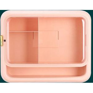 Badkamer Muur Gemonteerde Make Storage Box Gratis Punch Sieraden Cosmetische Case Voor Thuis Badkamer Schoonheid Cosmetische Opbergdozen