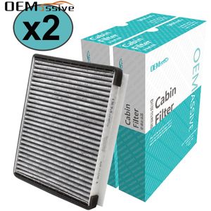 2x Auto Pollen Cabine Airconditioning Filter Voor Hyundai Accent Elantra I30 Lc Mc Hd Md Ud Gd Kia Carens cee Jd