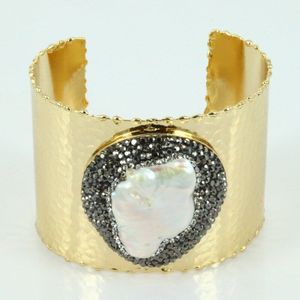 Mode Slangenhuid Bangle Charm Vrouwen Manchet Armband met Strass Trinket Steen Geopend Armband voor Sieraden