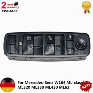 AP02 Voor Mercedes-Benz W164 Ml-Klasse ML320 ML350 ML430 ML63 Amg Linksvoor Lhd Venster Lifter Schakelaar 2518200110 2518300090