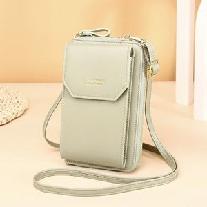 Vrouwen Pu Lederen Schoudertassen Vrouwelijke Grote Capaciteit Crossbody Tassen Meisjes Multi-Functionele Handtas Telefoon Purse