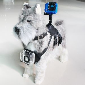 Huisdier Harnas Met Ondersteuning Voor Sport Camera Ksix Zwart