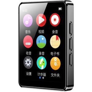 Bluetooth MP4 / MP3 Full Touch Student Walkman E-Book Luisteren E-Book Engels Speler MP3 Speler