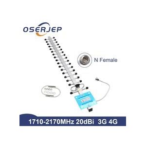Antenne 20 Dbi Yagi Antenne 4G 3G 2100 1800 Outdoor Antenne 3G 4G Lte Externe Yagi antenne Voor Mobiele Signaal Booster Repeater