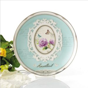 Europa Bone China Servies Fruit Diner Plaat 7.5 ""Huishoudelijke Keramische Snack Moer Dessert Brood Dienblad Schotel