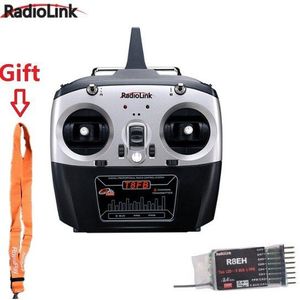 Radiolink T8FB 2.4Ghz 8ch Rc Zender R8EH Ontvanger Combo Afstandsbediening Voor Rc Helicopter Diy Rc Quadcopter Vliegtuig (links)