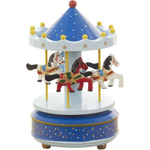 Creatieve Verjaardag Vriendschap Liefde Carrousel Muziekdoos Sky City, Prachtige Verscheidenheid Van Patronen Home Decor